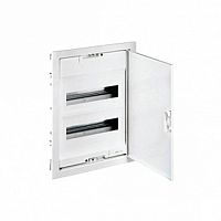 Распределительный шкаф Nedbox 24 мод., IP40, встраиваемый, пластик, бежевая дверь, с клеммами |  код. 001411 |   Legrand